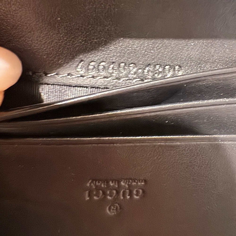Gucci Black Marmont Card Case Holder - Picture 15 of 15